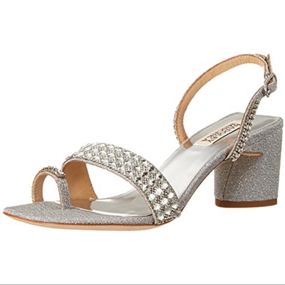 NWOB BADGLEY MISCHKA Beatrice Chunky Block Heel - Picture 5 of 14